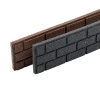 Obrzeże ogrodowe palisada Bricks 15 cm brązowy