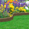 Obrzeże ogrodowe palisada Bricks 9 cm brązowy