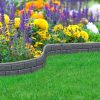 Obrzeże ogrodowe palisada Bricks 9 cm szary