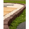 Obrzeże trawnikowe elastyczne Roman Stone brąz