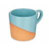 Filiżanka do espresso z uchem Taza Cafe Barro 80 ml turkusowa