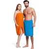 Ręcznik do sauny SPA damski pareo szary
