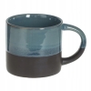 Kubek ceramiczny z kamionki Boho M Lagoon 340 ml niebieski