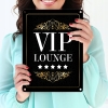 Tabliczka na drzwi VIP LOUNGE XL 21 x 28 cm