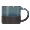Kubek ceramiczny z kamionki Boho M Lagoon 340 ml niebieski