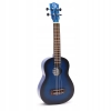 Ukulele Sopranowe drewniane ręcznie wykonane kolor Niebieski Opalany