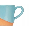Filiżanka do espresso z uchem Taza Cafe Barro 80 ml turkusowa