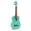 Ukulele Sopranowe drewniane ręcznie wykonane kolor Turkusowy