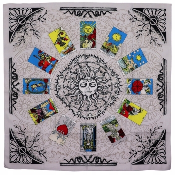 Obrus do tarota Drzewo Życia 75 × 75 cm
