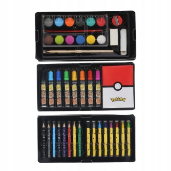 Zestaw plastyczny Pokemon – 42 elementy w pudełku