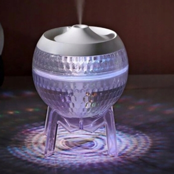 Nawilżacz Powietrza Lampka LED Glob Przezroczysty