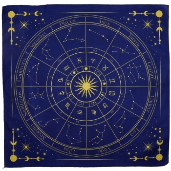 Obrus do tarota Zodiak 75 × 75 cm