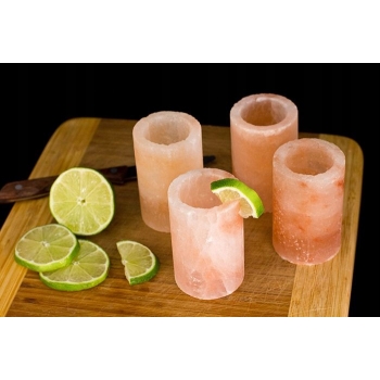 Zestaw 2 Kieliszków Solnych do Tequili z podstawką
