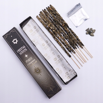 Kadzidełka Crystal Scents – cynamon i piryt, 8 szt.