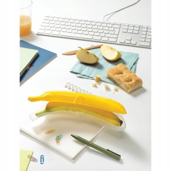 Pojemnik na banana Snips 25 cm – żółty