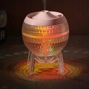 Nawilżacz Powietrza Lampka LED Glob Przezroczysty