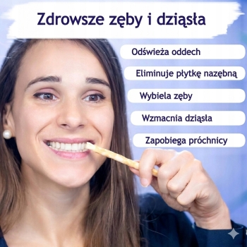 Miswak Orinko – zestaw 5 naturalnych szczoteczek do zębów