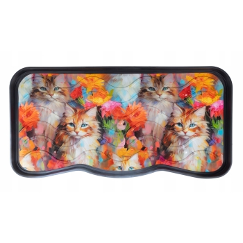Ociekacz na buty Malowane Koty 38 x 75 cm