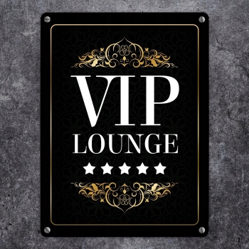 Tabliczka na drzwi VIP LOUNGE 15 x 20 cm