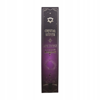 Kadzidełka Crystal Scents – lawenda i ametyst, 8 szt.