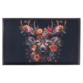 Wycieraczka gumowa Soft Step z nadrukiem 45 x 75 cm Deer