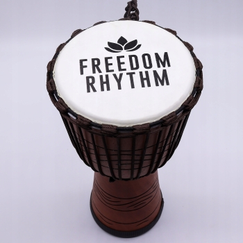 Bęben djembe Pro Rytm Wolności 50 cm – wysokie brzmienie