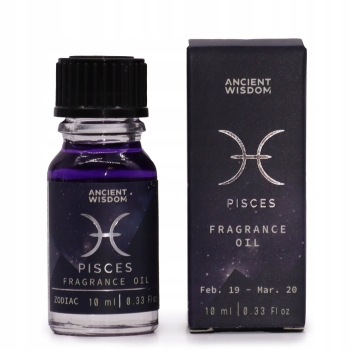 Olejek zapachowy Zodiak Ryby 10 ml z bio brokatem