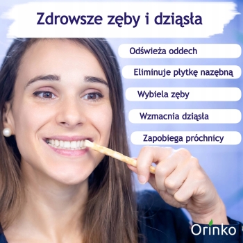 Miswak – zestaw 6 naturalnych szczoteczek do zębów