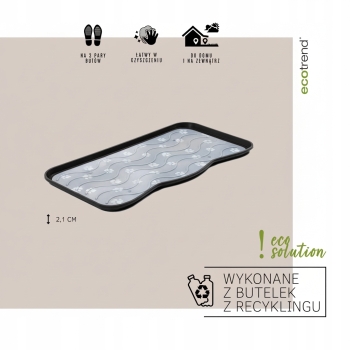 Ociekacz na buty Szare Łapki 38 x 75 cm