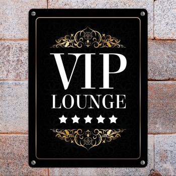 Tabliczka na drzwi VIP LOUNGE 15 x 20 cm