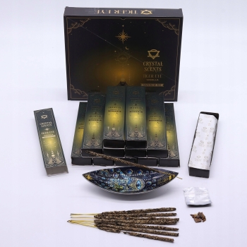 Kadzidełka Crystal Scents – wanilia i tygrysie oko, 8 szt.