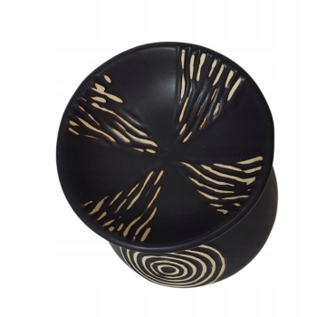 Kominek Zapachowy Żywioły Ciemnobrązowy Spirala 9 cm