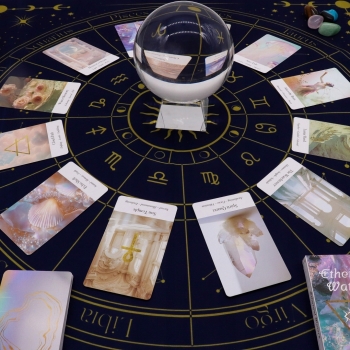 Obrus do tarota Zodiak 75 × 75 cm