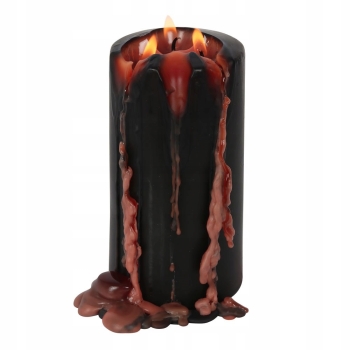 Świeca Vampire Blood - krwawiąca Halloween Krew Wampira 15,2 cm duża